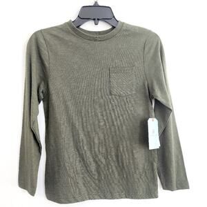 10/12 New Class Club army green tee